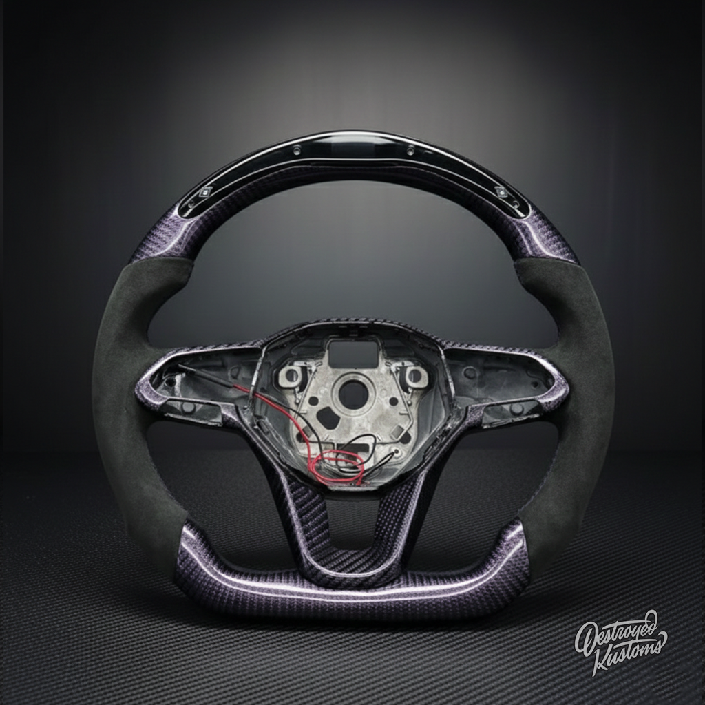 2022+ Volkswagen/VW MK8 Golf/Jetta Carbon Fiber Steering Wheel