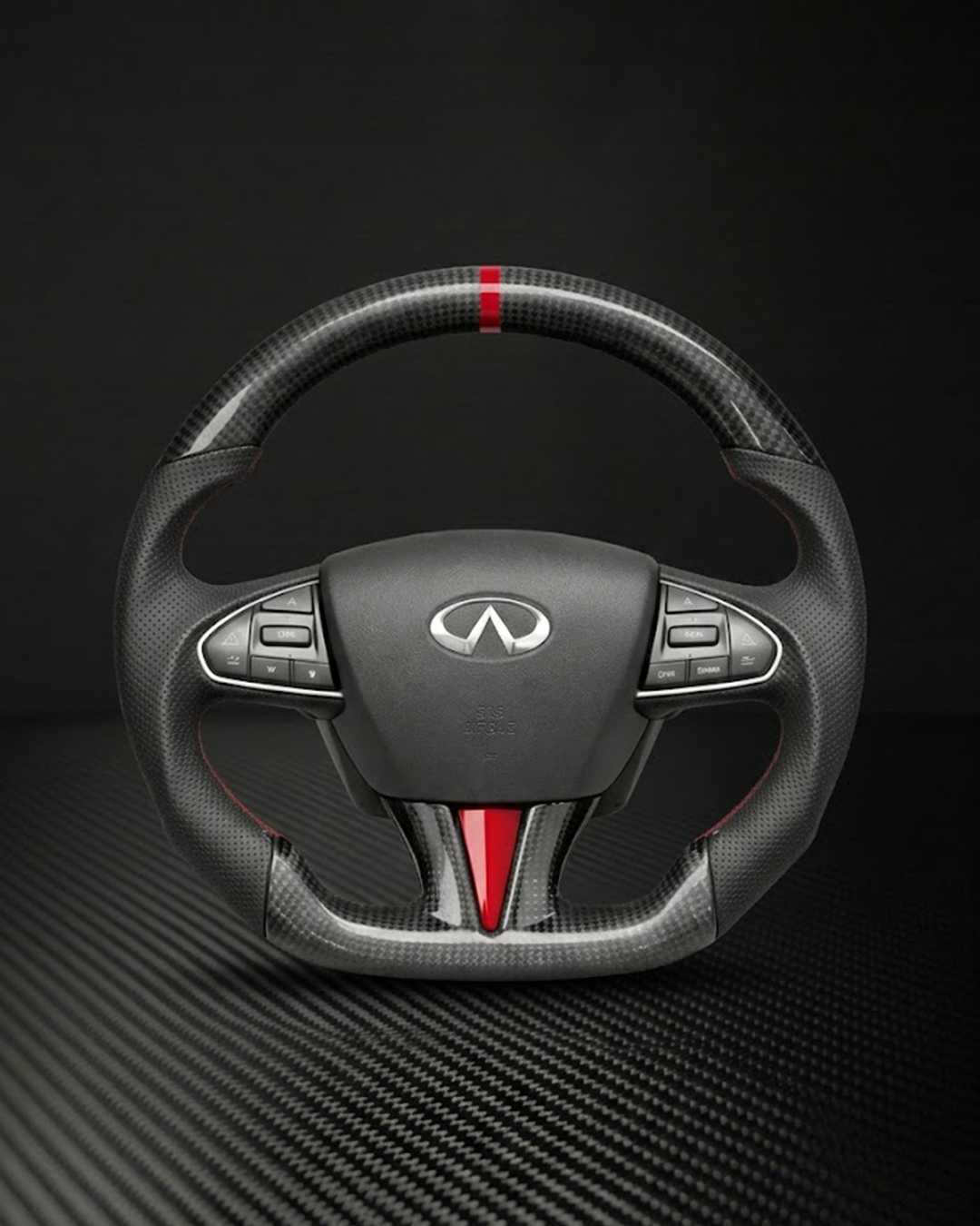 2014-2017 Infiniti Q50 Carbon Fiber Steering Wheel