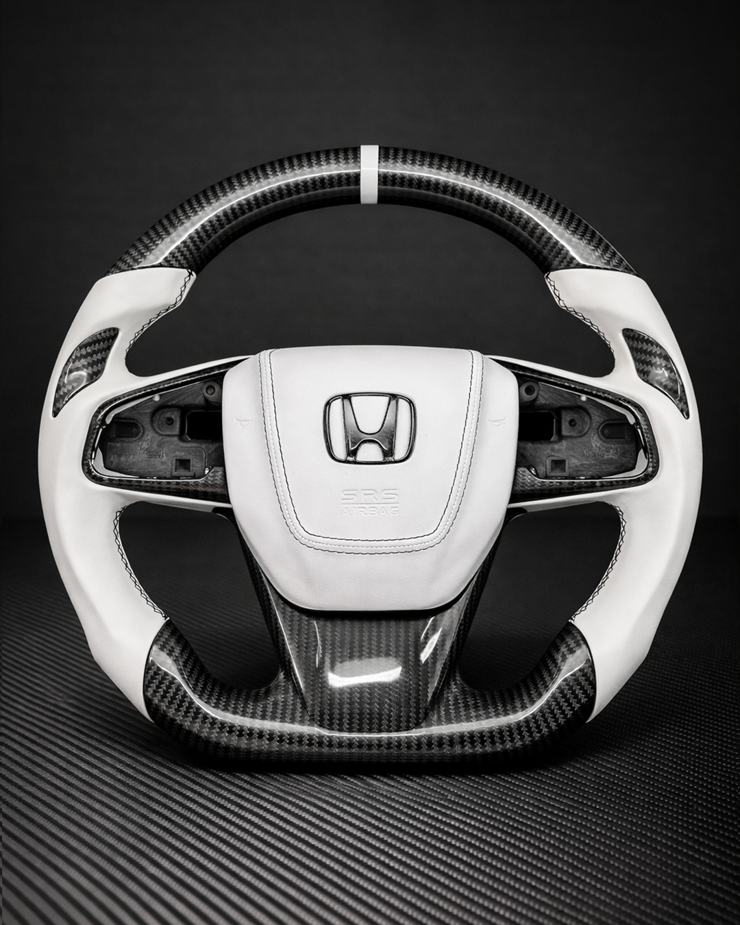 2016-2021 10th Gen Honda Civic Carbon Fiber Steering Wheel