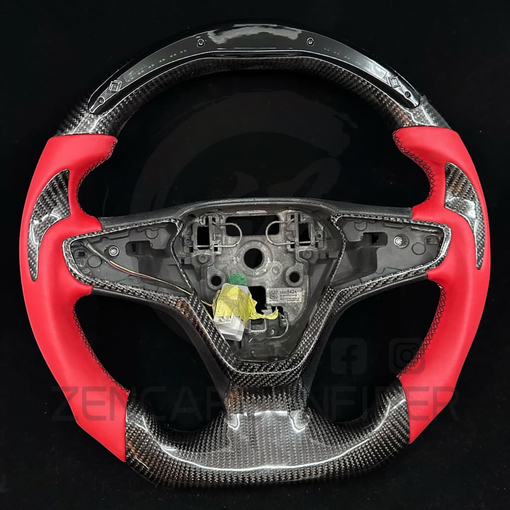 2016+ Chevrolet Cruze/Malibu Carbon Fiber Steering Wheel