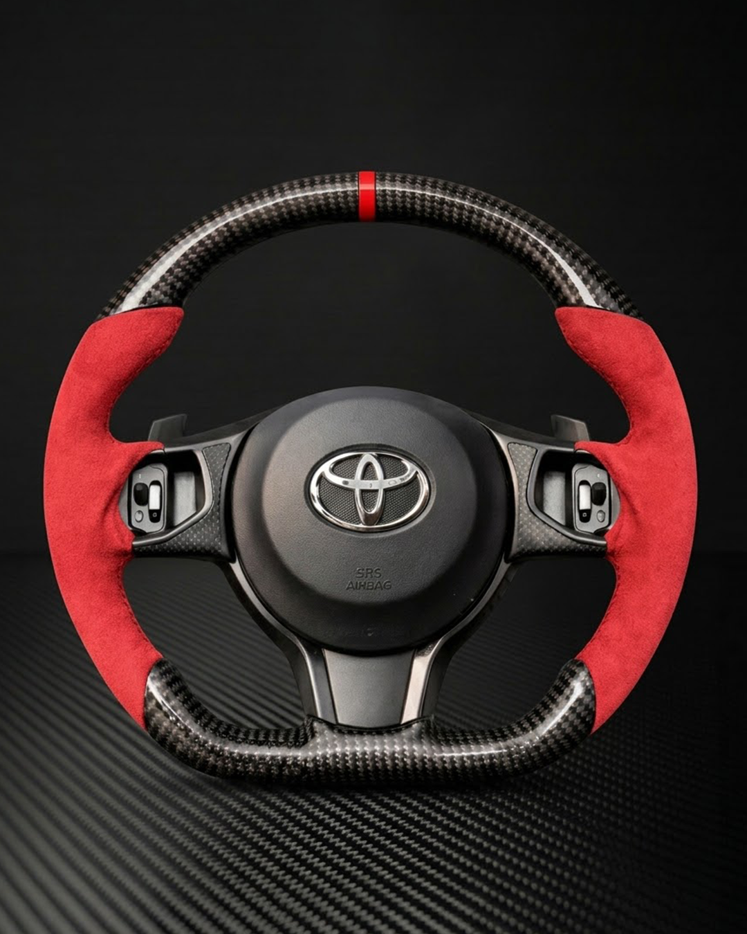 2017+ Subaru BRZ/Toyota 86/GR86 Carbon Fiber Steering Wheel