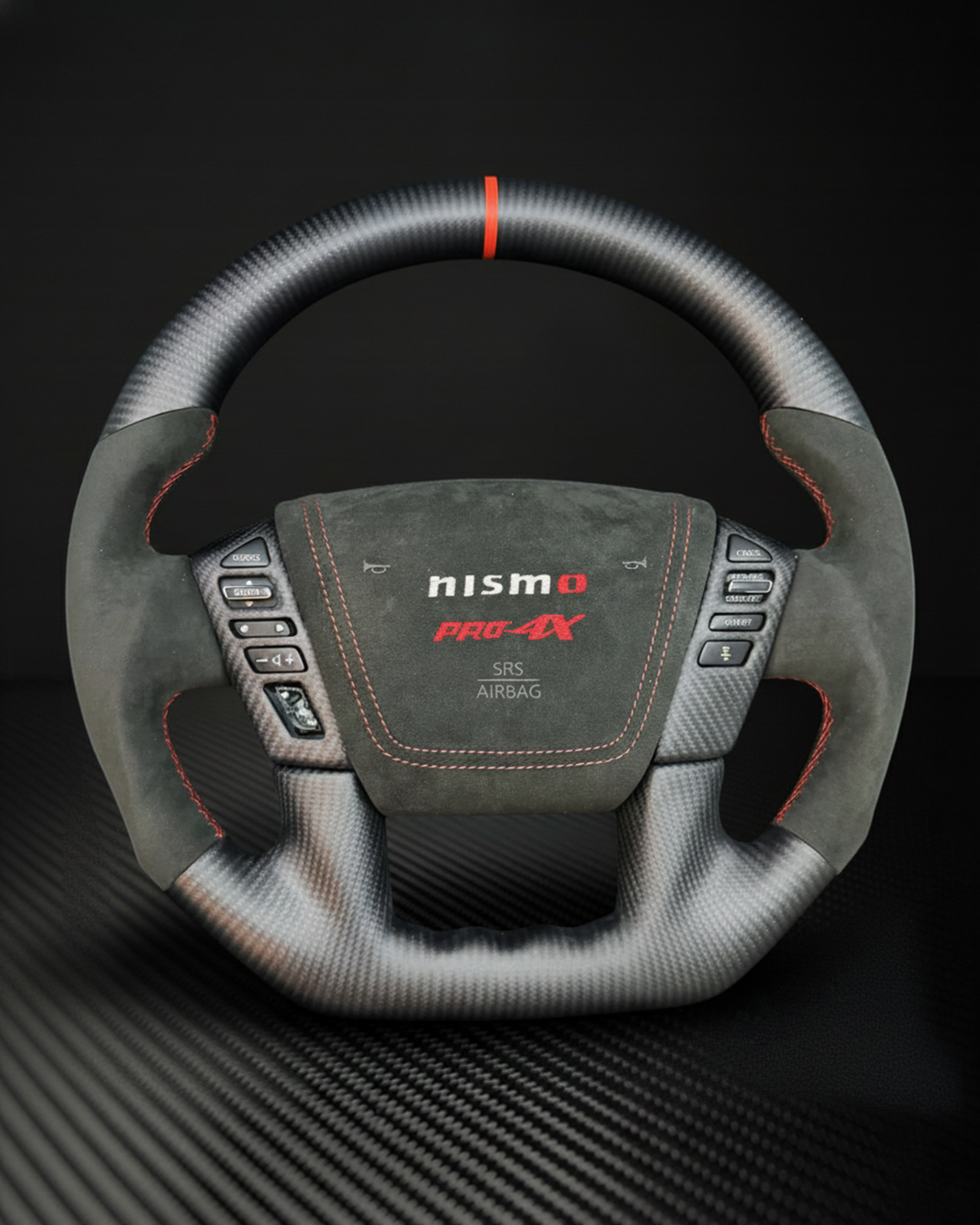 2022+ Nissan Frontier Carbon Fiber Steering Wheel