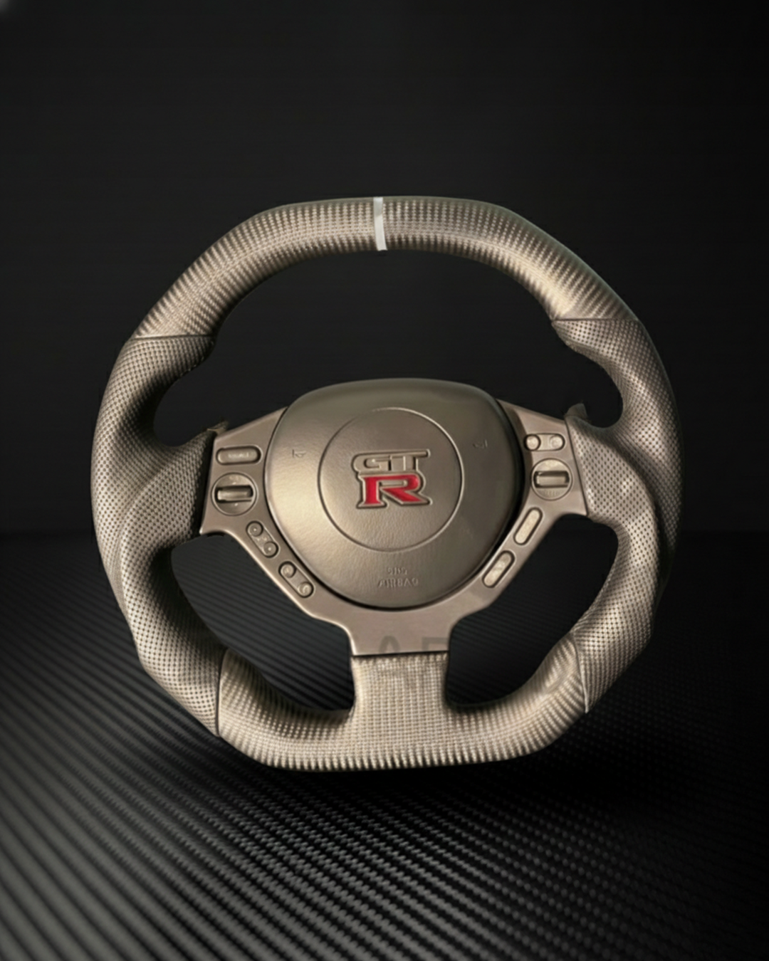 2009-2016 Nissan R35 GTR Carbon Fiber Steering Wheel