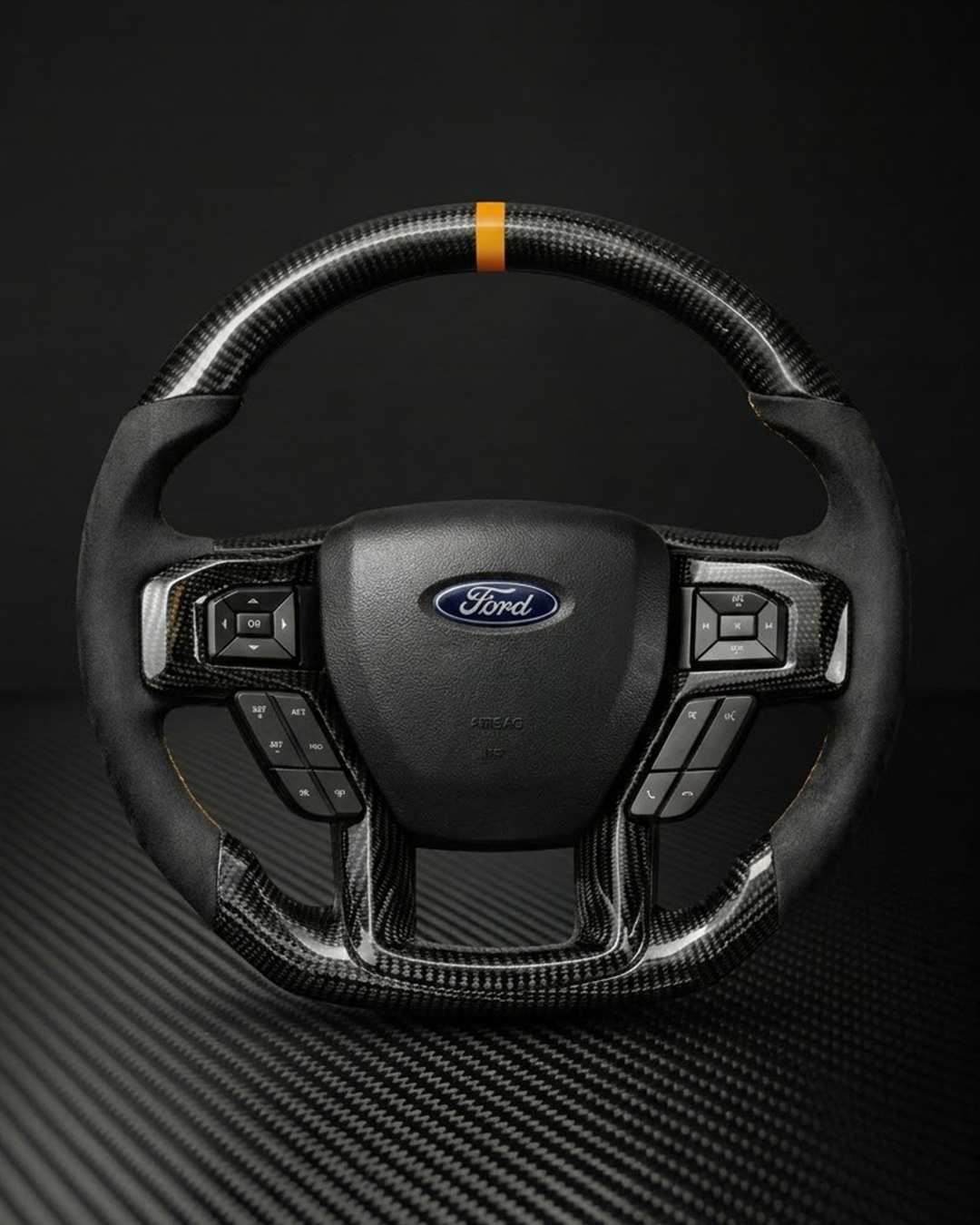 2015-2020 Ford F150 Raptor Carbon Fiber Steering Wheel