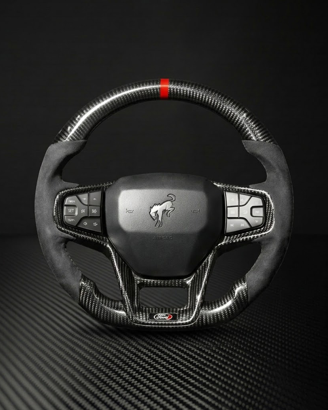 2021+ Ford Bronco Carbon Fiber Steering Wheel