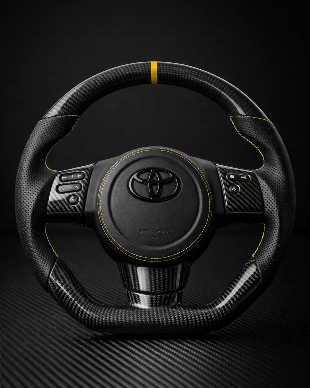 2007-2014 Toyota FJ Cruiser Carbon Fiber Steering Wheel