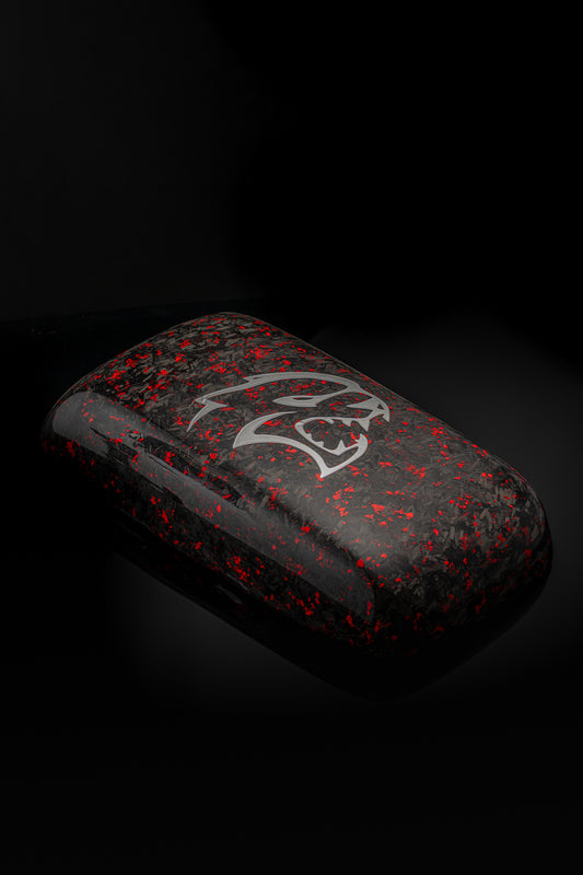 2015+ Charger Armrest - Kustom Carbon Fiber