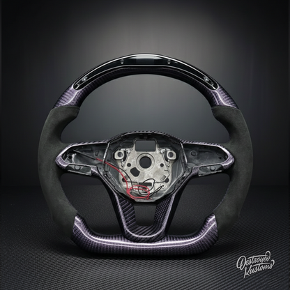 2022+ Volkswagen/VW MK8 Golf/Jetta Carbon Fiber Steering Wheel