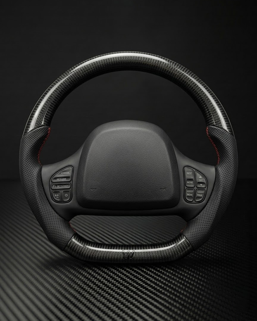 1998-2004 Ford Crown Victoria Carbon Fiber Steering Wheel