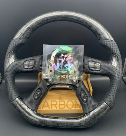 2003-2006 Chevrolet Silverado/TRAILBLAZER/Tahoe, GMC YUKON/SIERRA Carbon Fiber Steering Wheel