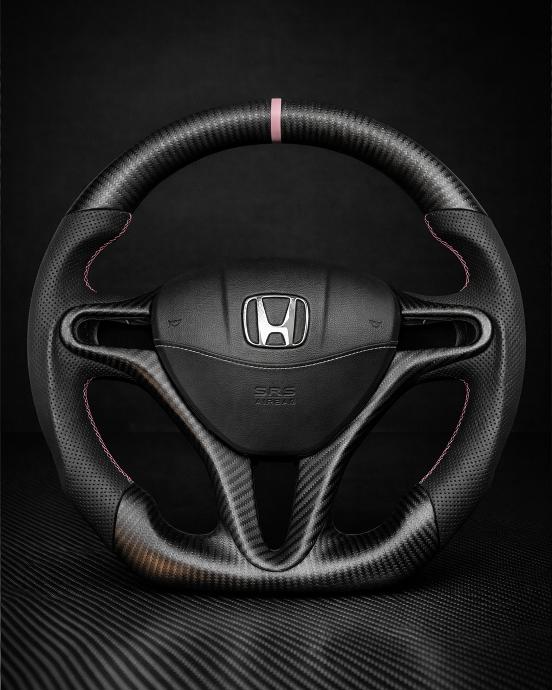 2006-2011 8th gen Honda Civic Carbon Fiber Steering Wheel