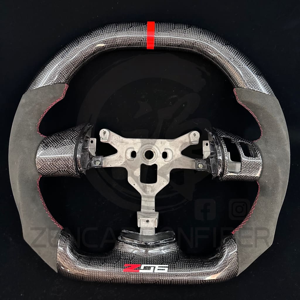 2006-2013 C6 Chevrolet Corvette Carbon Fiber Steering Wheel