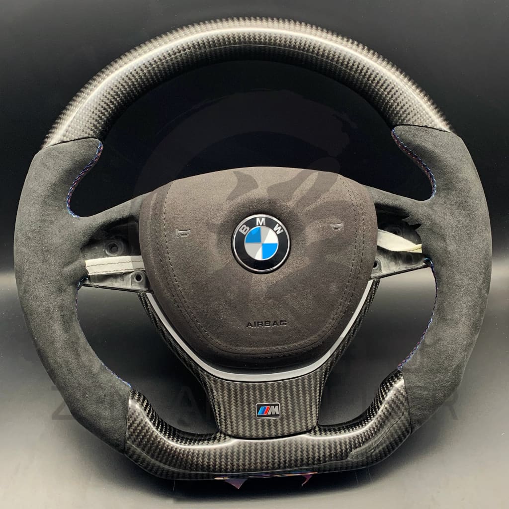 2011-2017 BMW F1X 5/6-series Carbon Fiber Steering Wheel