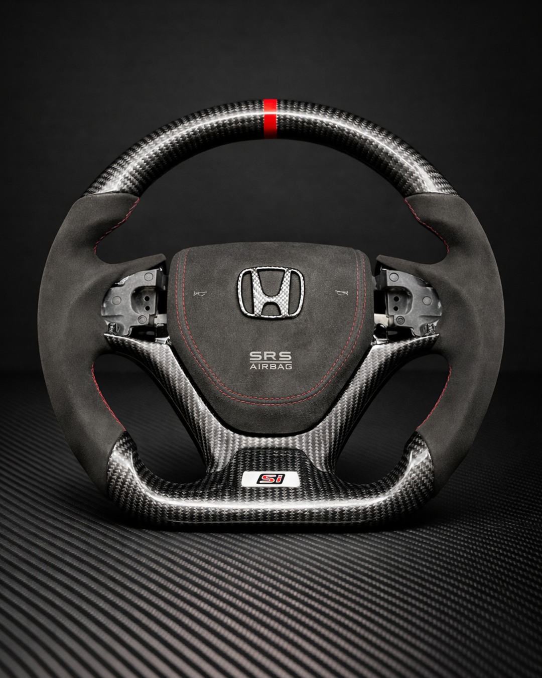 2012-2015 9th gen Honda Civic Carbon Fiber Steering Wheel