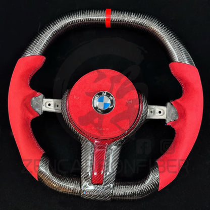 2012-2018 BMW F2X/F3X/F8X/F1X Carbon Fiber Steering Wheel