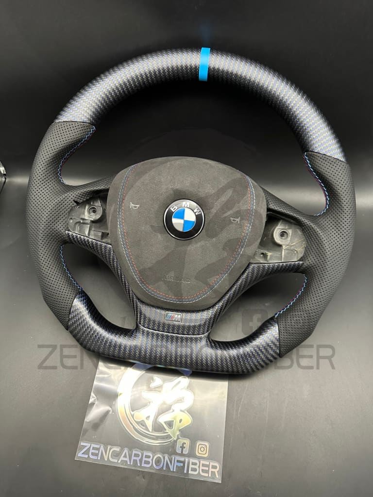 2012-2018 BMW F2X/F3X 2/3/4-series Carbon Fiber Steering Wheel