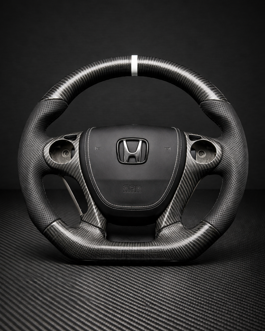 2013-2017 Honda 9th Gen Accord Carbon Fiber Steering Wheel
