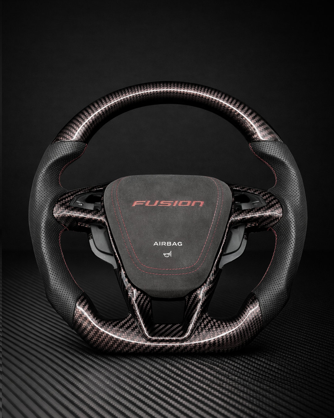 2013+ Ford Fusion/Edge Carbon Fiber Steering Wheel