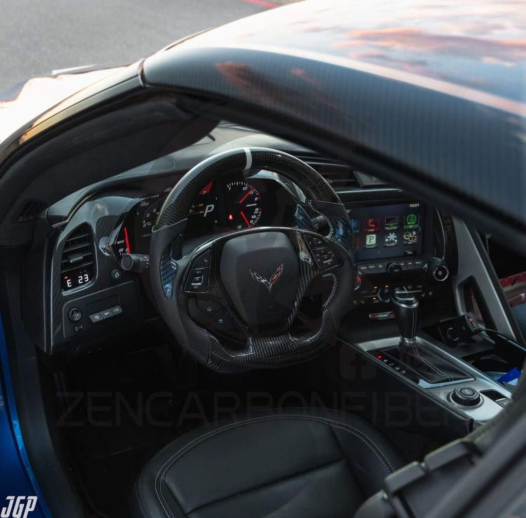 2014-2019 Chevrolet C7 Corvette Carbon Fiber Steering Wheel
