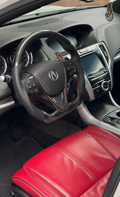2015-2020 Acura TLX Carbon Fiber Steering Wheel