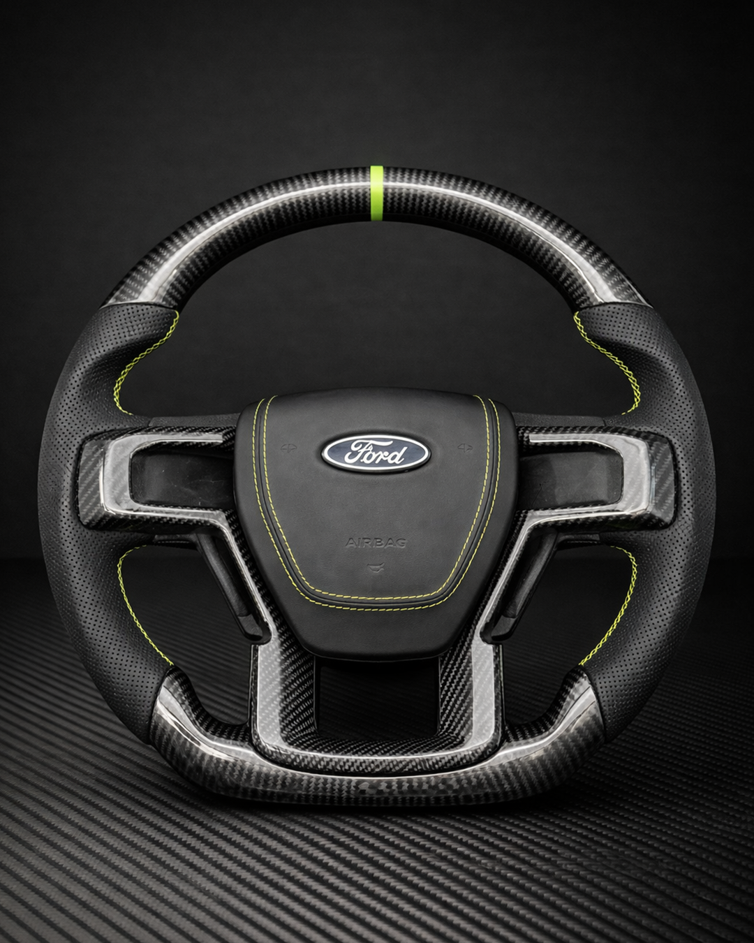 2015-2020 Ford F150 Carbon Fiber Steering Wheel