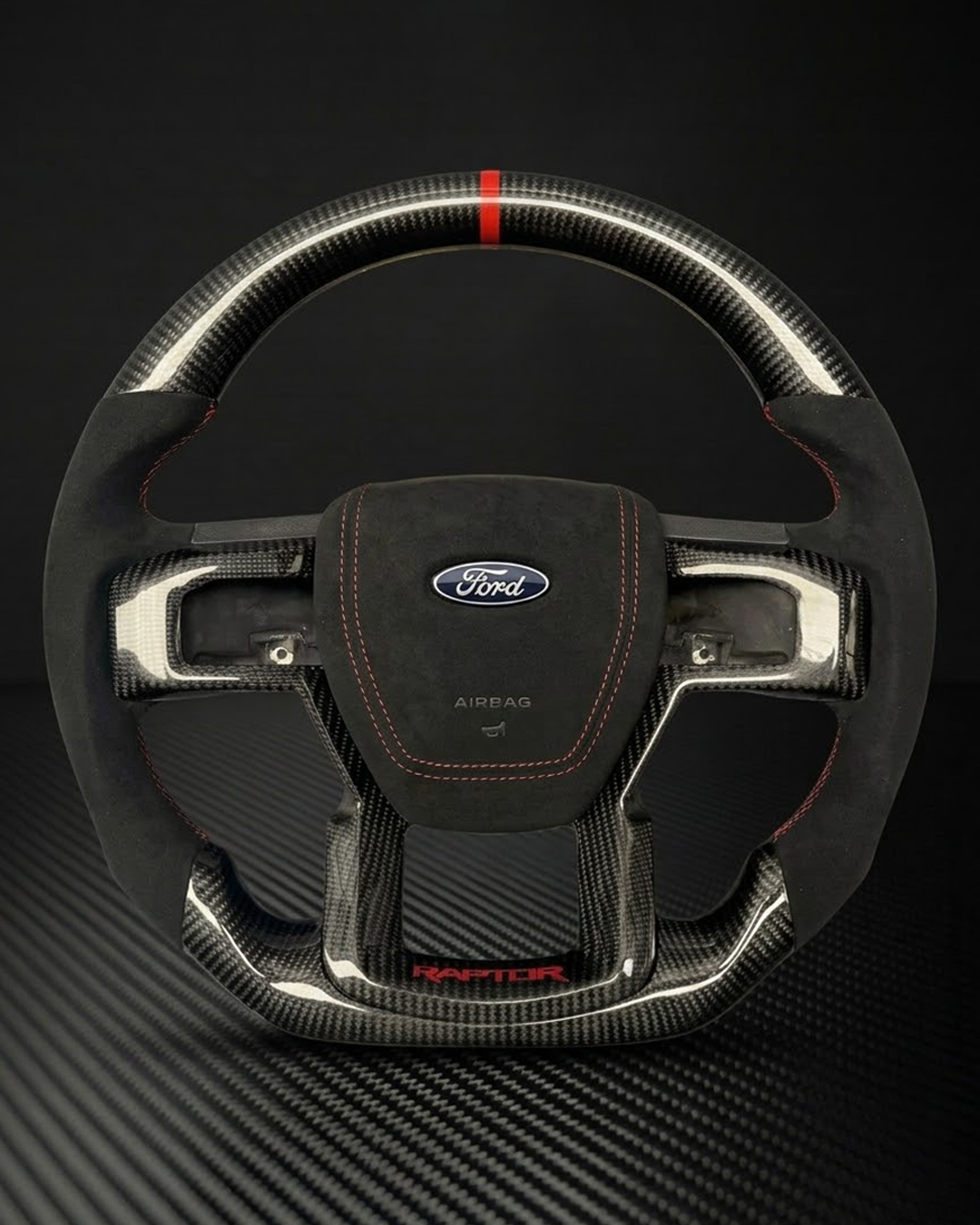 2015-2020 Ford F150 Raptor Heated Carbon Fiber Steering Wheel