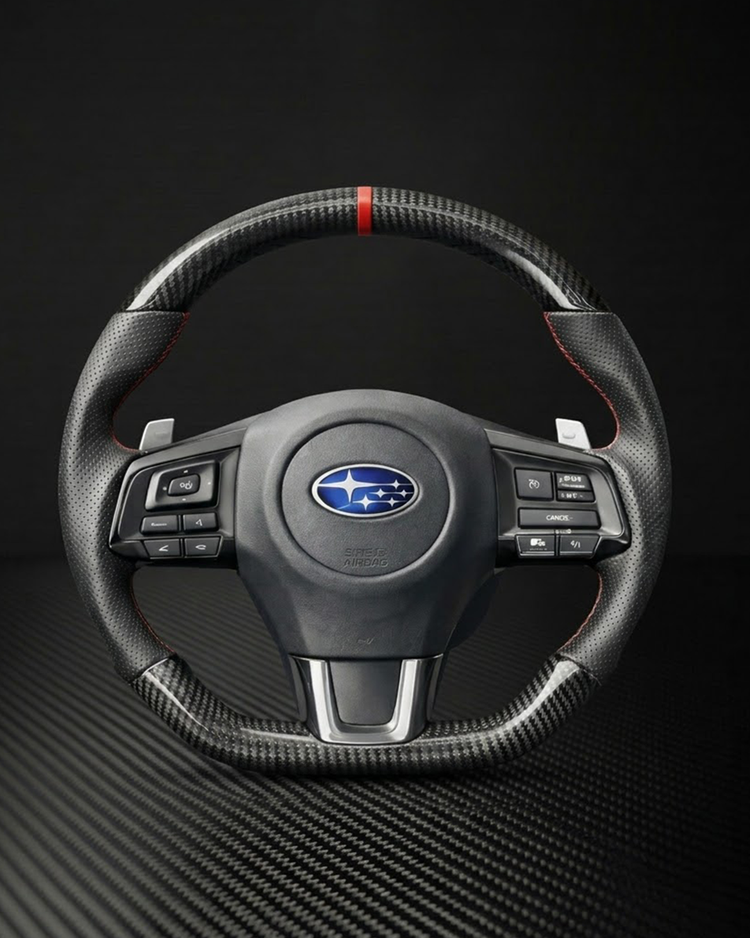 2015-2021 Subaru WRX/STI Carbon Fiber Steering Wheel