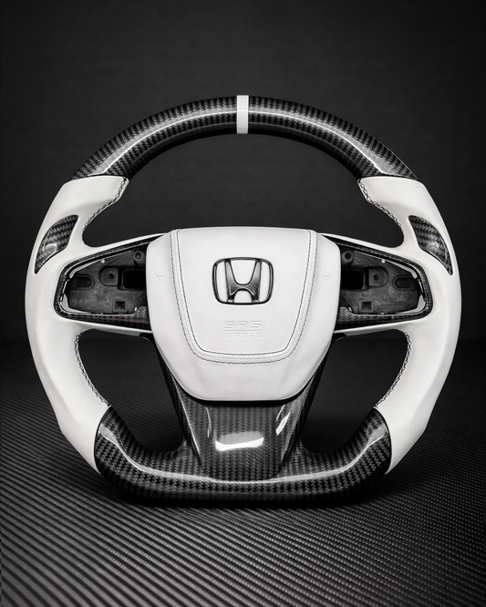 2016-2021 10th Gen Honda Civic Carbon Fiber Steering Wheel