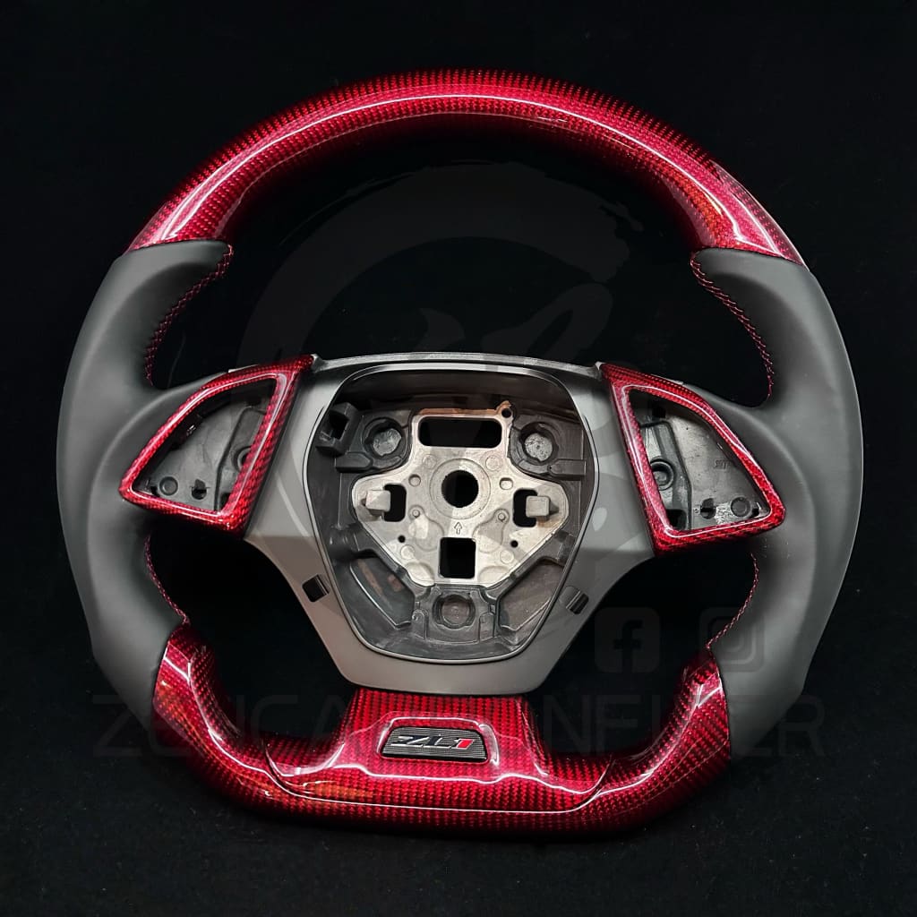 2016+ Chevrolet Camaro Carbon Fiber Steering Wheel