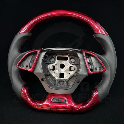 2016+ Chevrolet Camaro Carbon Fiber Steering Wheel