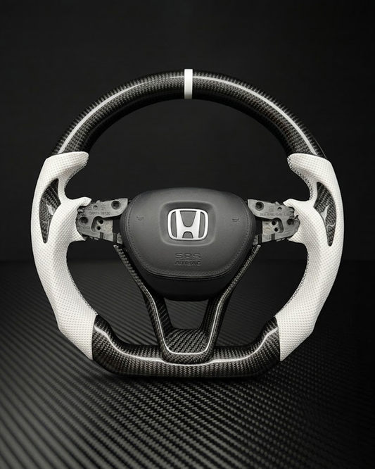 2018-2022 10th Gen Honda Accord Carbon Fiber Steering Wheel