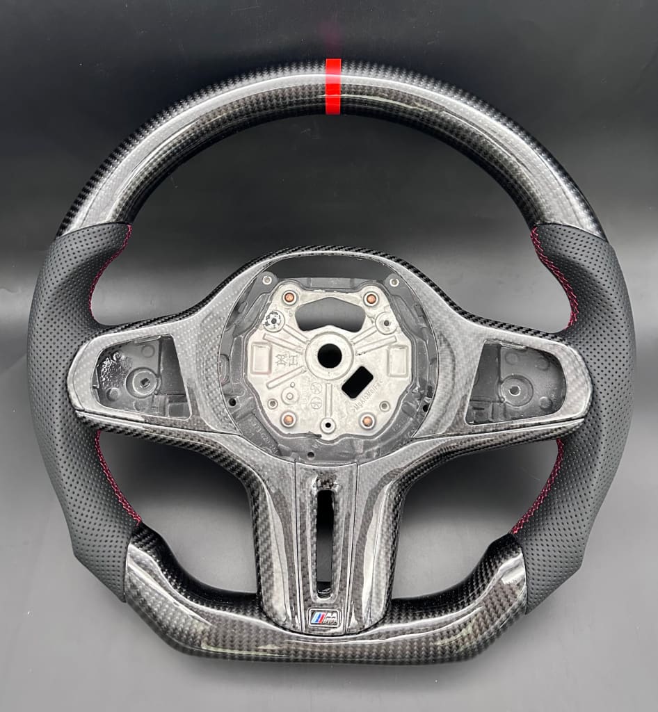 2019-2024 BMW G2X/G4X M-Sport Carbon Fiber Steering Wheel