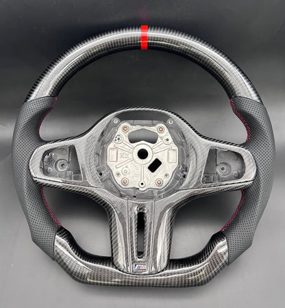 2019-2024 BMW G2X/G4X M-Sport Carbon Fiber Steering Wheel