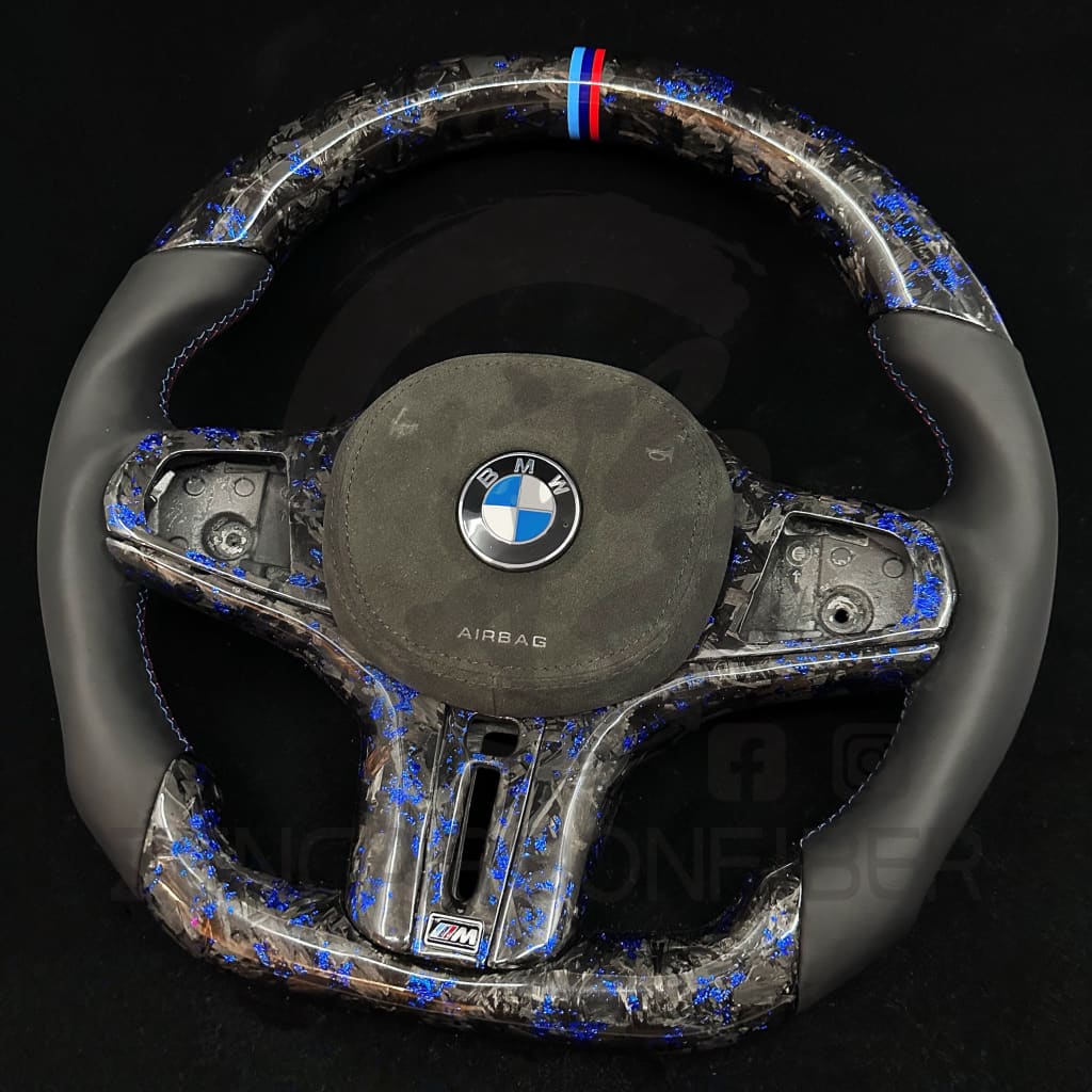 2019-2024 BMW G2X/G4X M-Sport Carbon Fiber Steering Wheel
