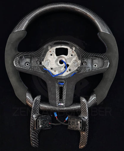 2019-2024 BMW G2X/G4X M-Sport Carbon Fiber Steering Wheel