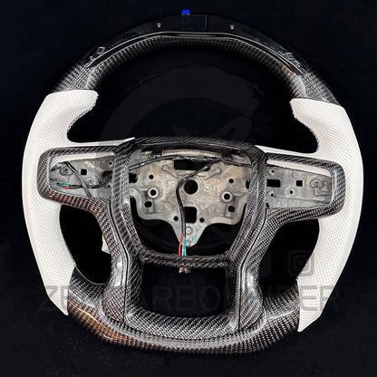 2019+ Chevrolet Silverado/GMC Sierra Carbon Fiber Steering Wheel