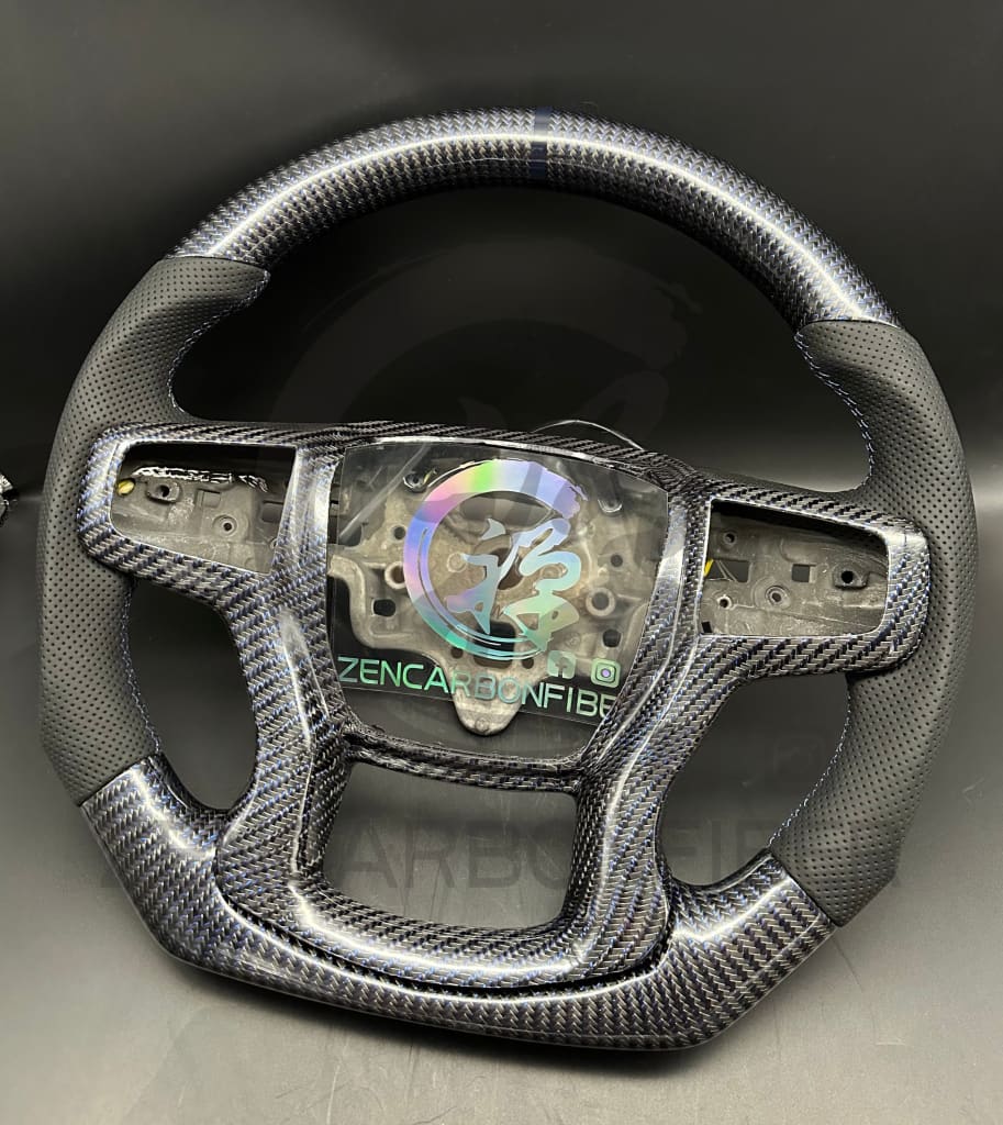 2019+ Chevrolet Silverado/GMC Sierra Carbon Fiber Steering Wheel