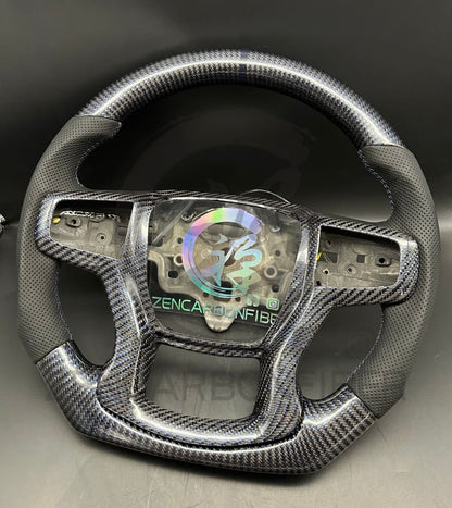 2019+ Chevrolet Silverado/GMC Sierra Carbon Fiber Steering Wheel