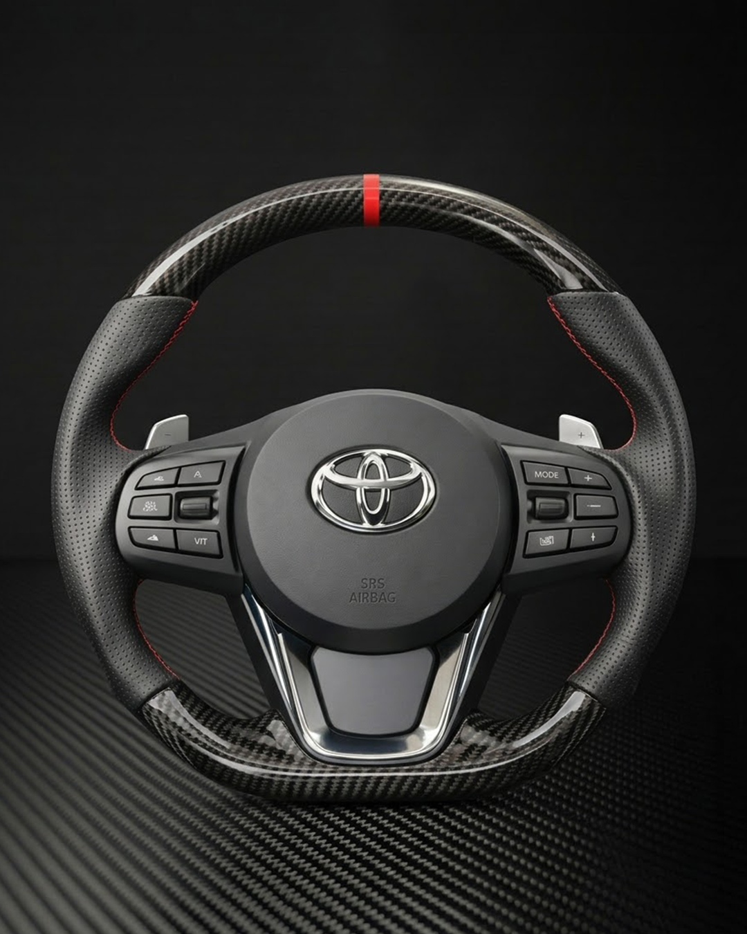 2020+ A90 Mk5 Toyota GR Supra Carbon Fiber Steering Wheel
