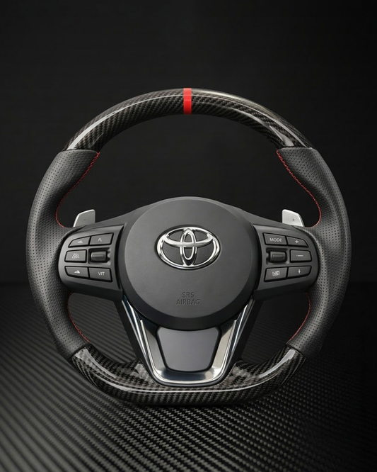 2020+ A90 Mk5 Toyota GR Supra Carbon Fiber Steering Wheel