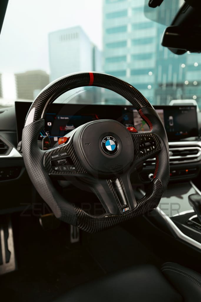 2021-2024 BMW G80/G82/G87 M2/M3/M4 Carbon Fiber Steering Wheel