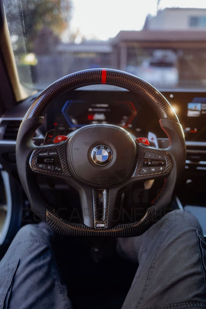 2021-2024 BMW G80/G82/G87 M2/M3/M4 Carbon Fiber Steering Wheel