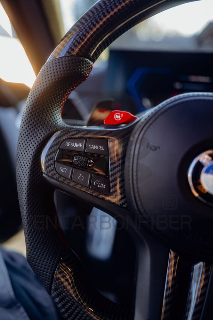 2021-2024 BMW G80/G82/G87 M2/M3/M4 Carbon Fiber Steering Wheel