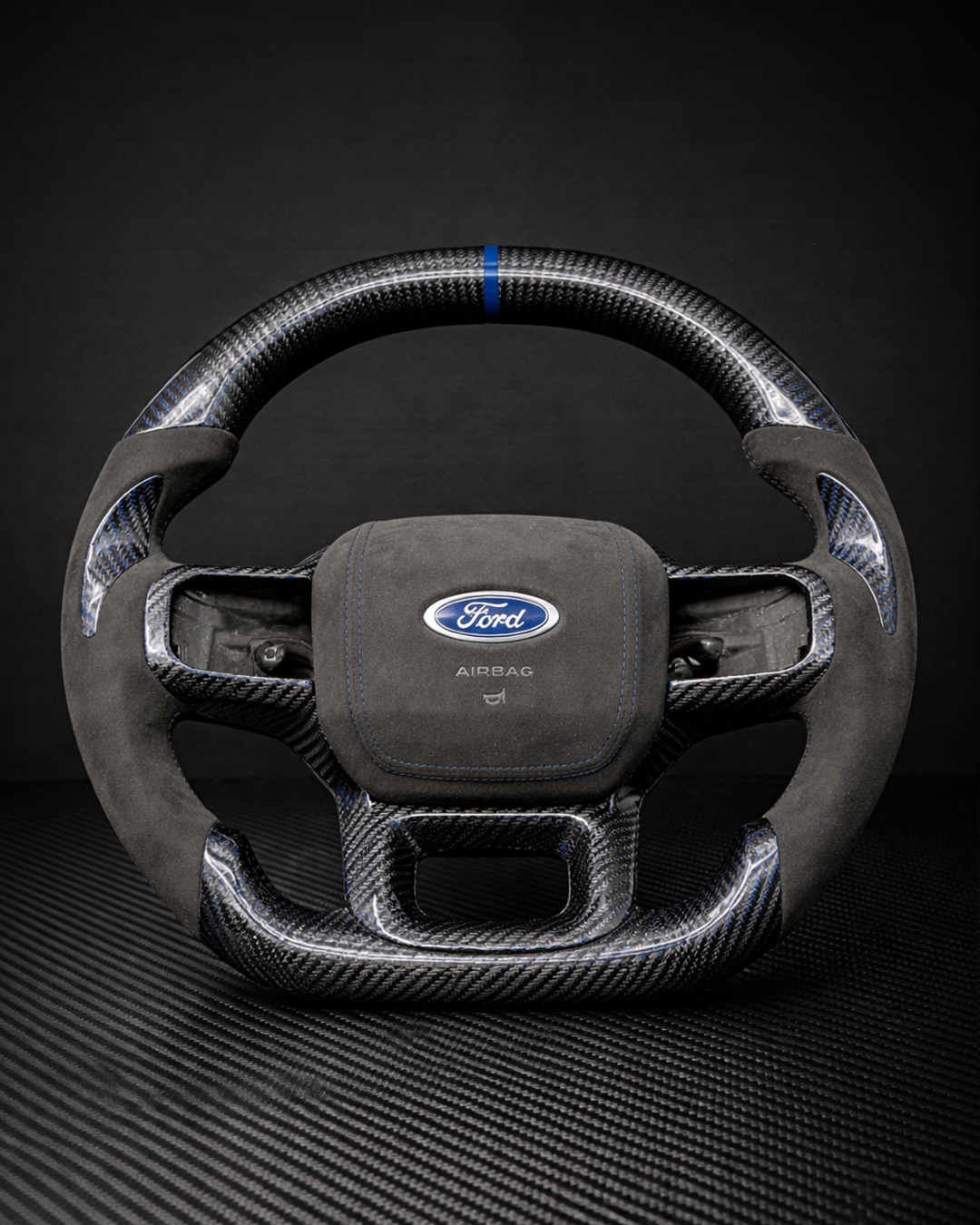 2021+ Ford F150 Carbon Fiber Steering Wheel
