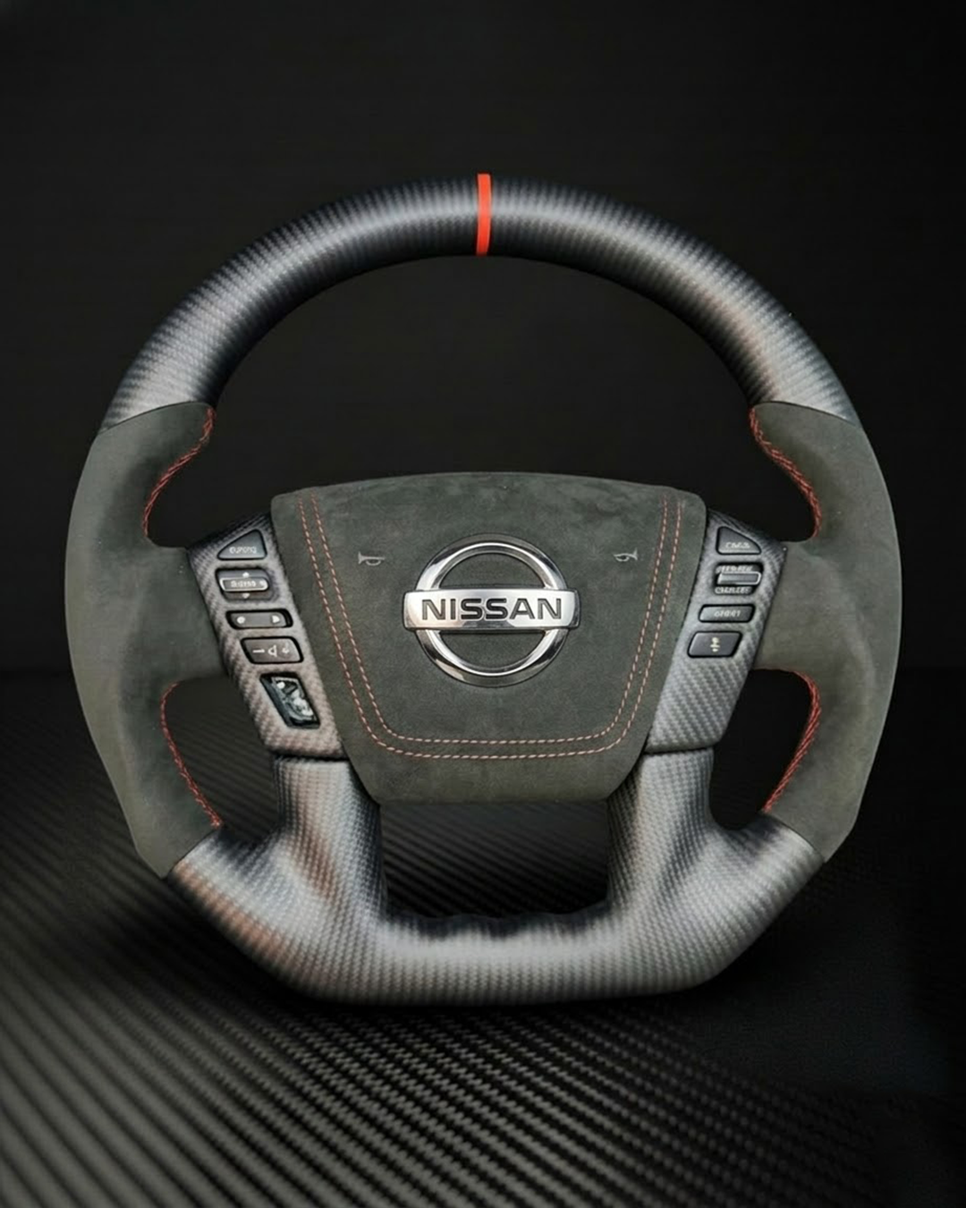 2022+ Nissan Frontier Carbon Fiber Steering Wheel