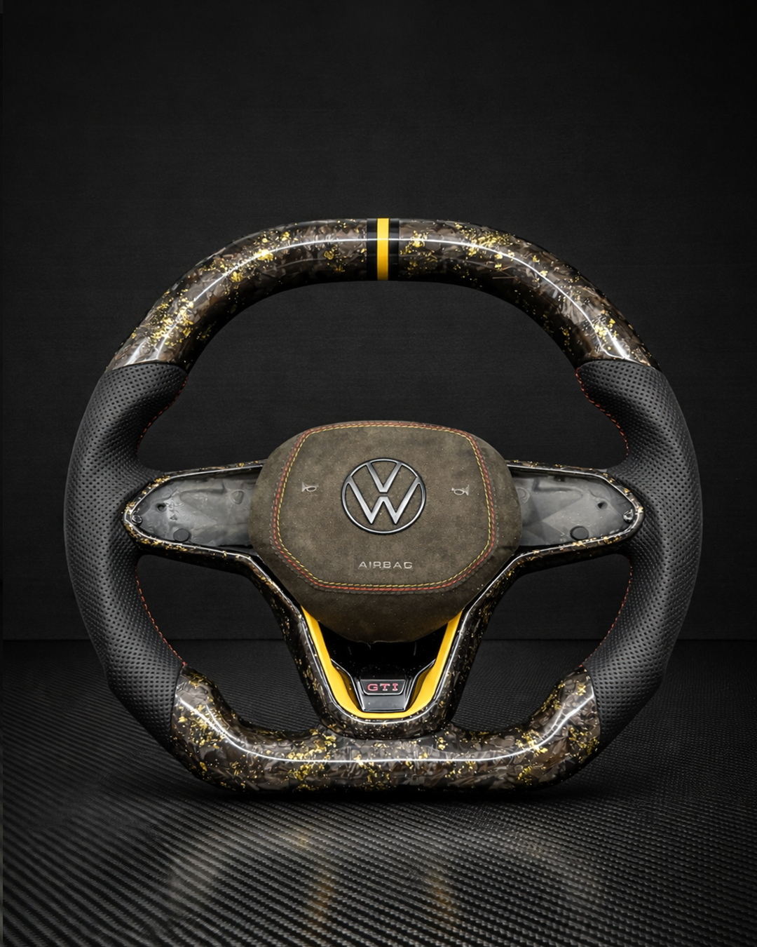 2022+ Volkswagen/VW MK8 Golf/Jetta Carbon Fiber Steering Wheel