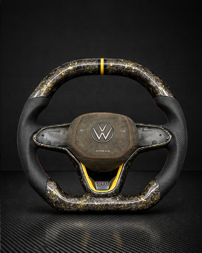 2022+ Volkswagen/VW MK8 Golf/Jetta Carbon Fiber Steering Wheel