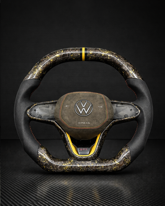 2022+ Volkswagen/VW MK8 Golf/Jetta Carbon Fiber Steering Wheel