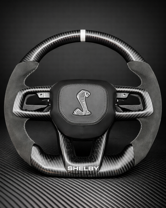 2024+ Ford Mustang S650 Carbon Fiber Steering Wheel