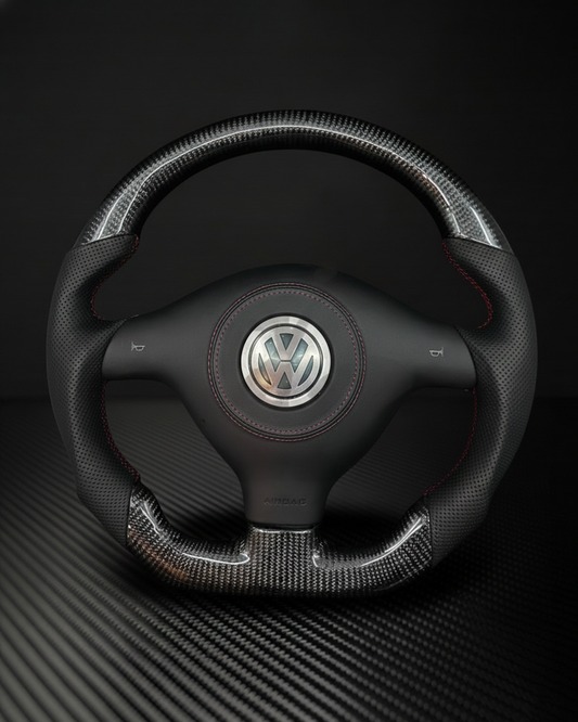 Volkswagen/VW MK4 Jetta/Golf Carbon Fiber Steering Wheel